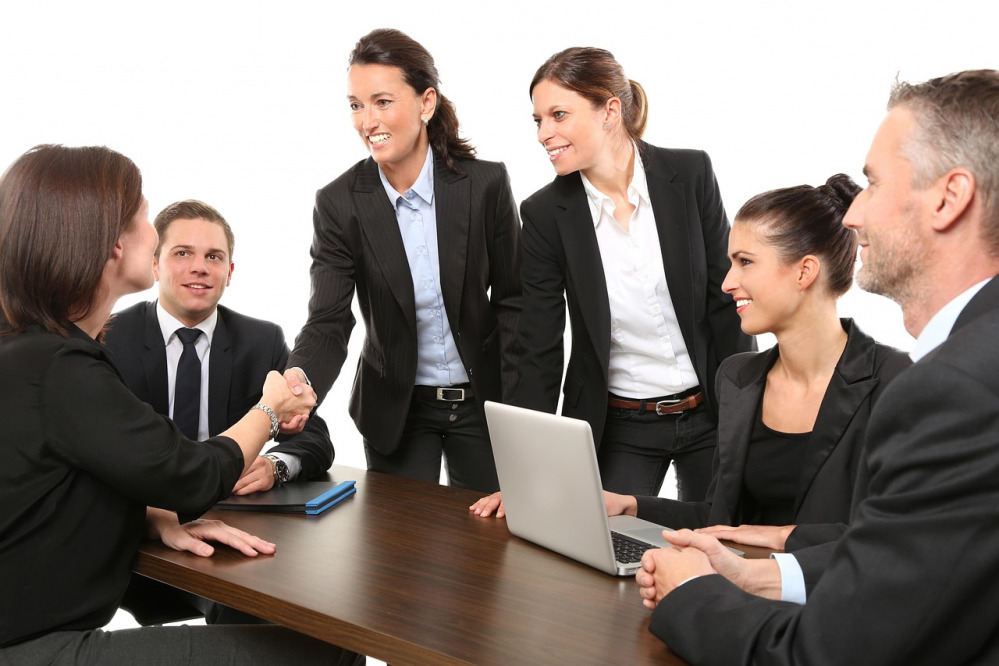 business professionals meeting collaboration